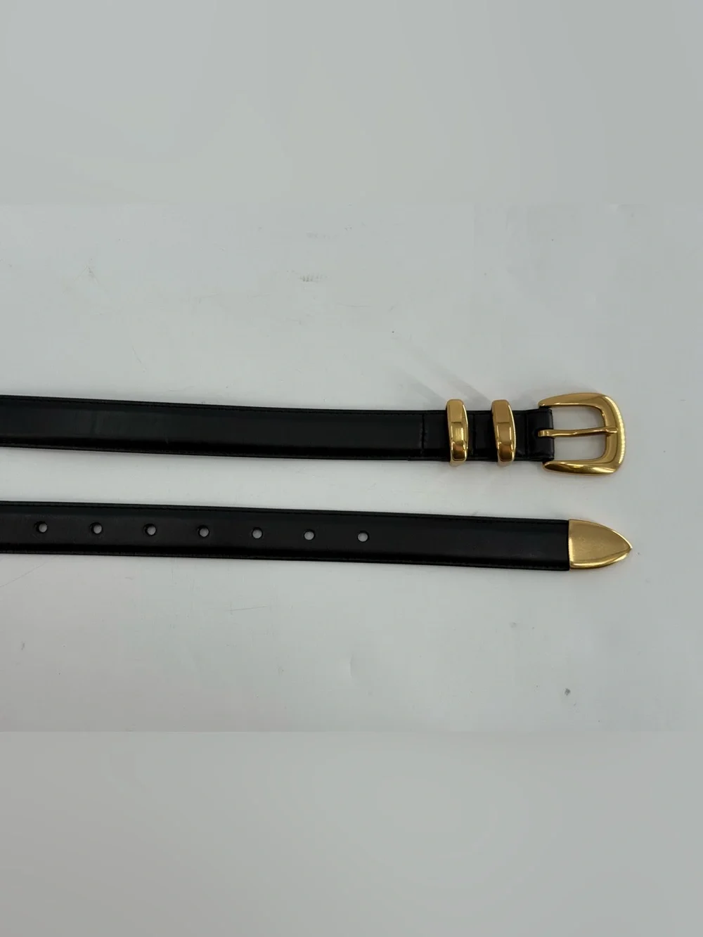Babaton Ladies Black Leather Belt S